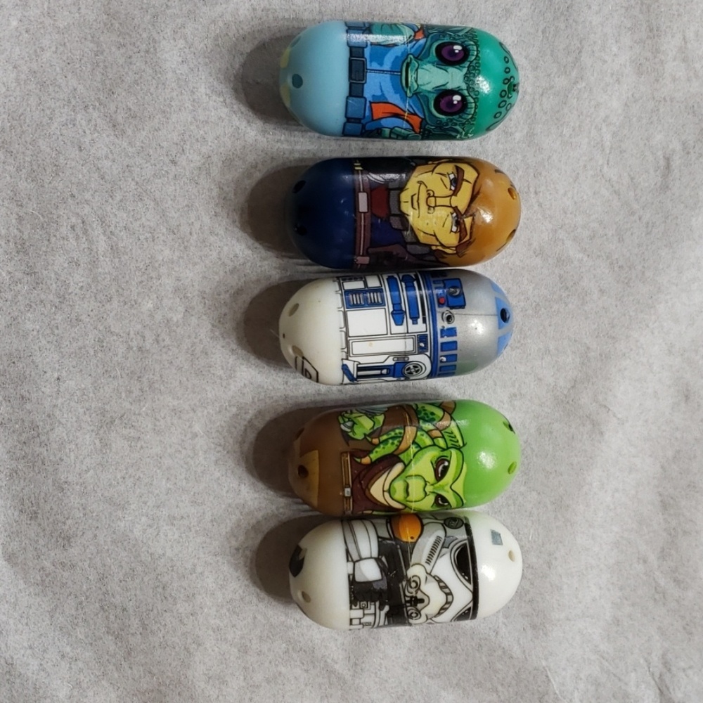 Star Wars Mighty Beanz 2010 Lot of 5